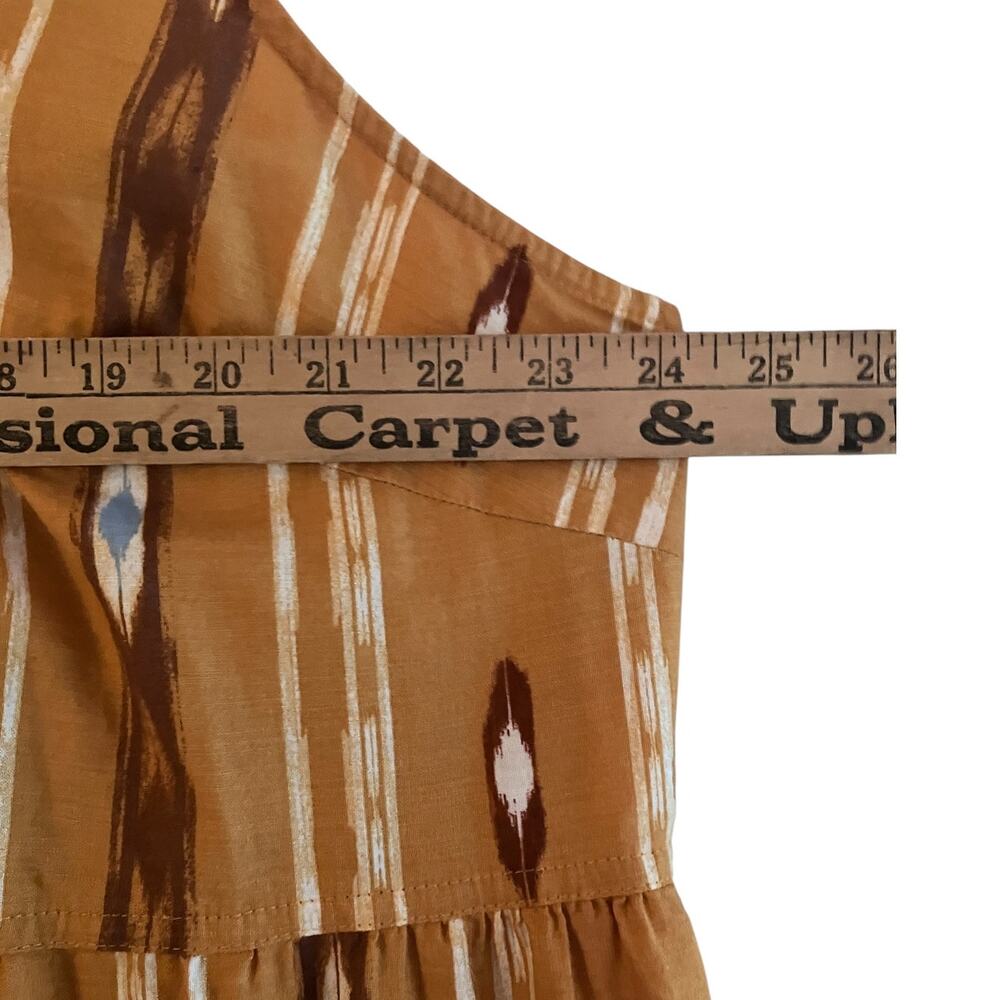 Sonoma Maxi Dress Plus Size 2X Aztec Southwestern Tiered Pockets Festival Boho - Picture 6 of 10